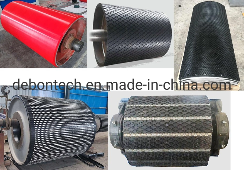 Pulley Ceramic Tiles Lagging Rubber Composite Sheet with Cn Bonding Layer